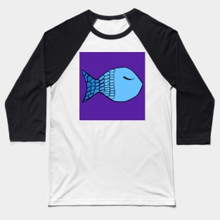 Fish design digital artwork Baseball T-Shirt